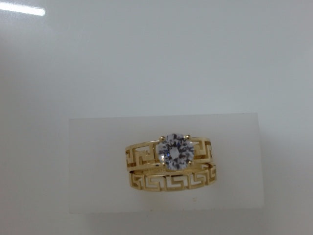 14k Yellow Gold Women's Wedding Ring 6.6g