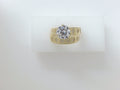 14k Yellow Gold Women's Wedding Ring 4.3g