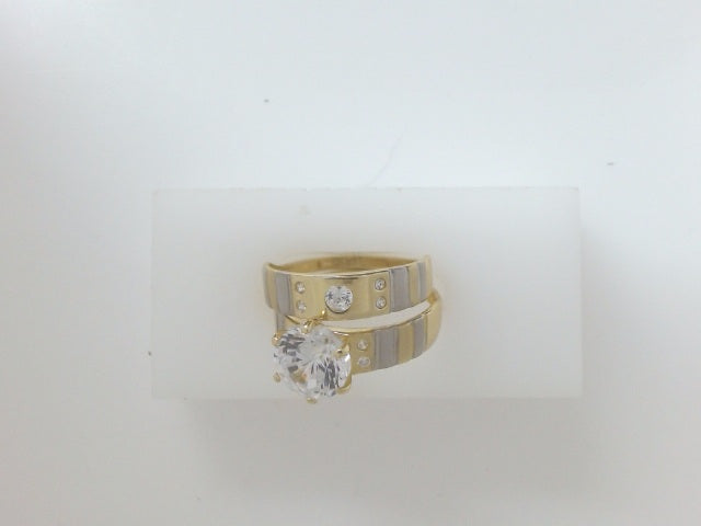 14k Yellow Gold Women's Wedding Ring 4g