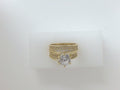 14k Yellow Gold Women's Wedding Ring 5.4g