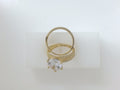 14k Yellow Gold Women's Wedding Ring 5.9g
