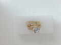 14k Yellow Gold Women's Wedding Ring 3.7g
