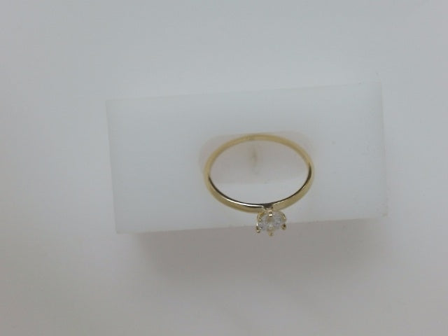 14k Yellow Gold Women's Wedding Ring 1.6g