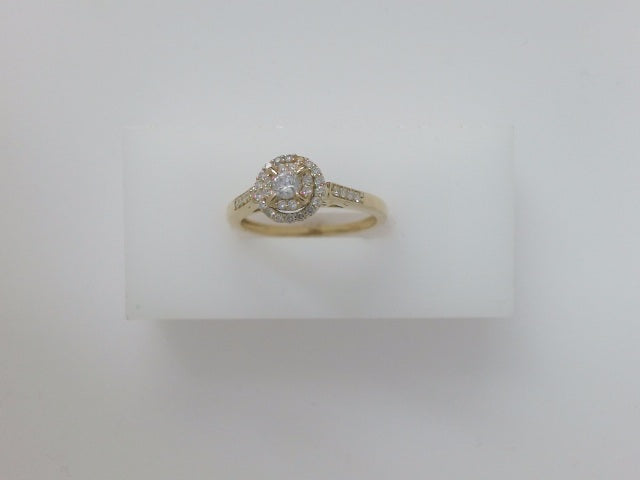 14k Yellow Gold Women's Wedding Ring 2.4g