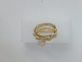 14k Yellow Gold Women's Wedding Ring 6.9g