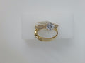 10 KT ANILLOS DE COMPROMISO DE MUJER