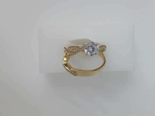 10 KT ANILLOS DE COMPROMISO DE MUJER