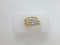 14k Yellow Gold Women's Wedding Ring 4.4g