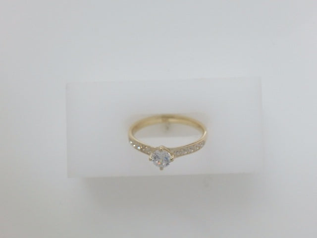 14k Yellow Gold Women's Wedding Ring 2.4g