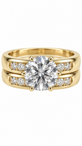 10 KT ANILLOS DE COMPROMISO DE MUJER