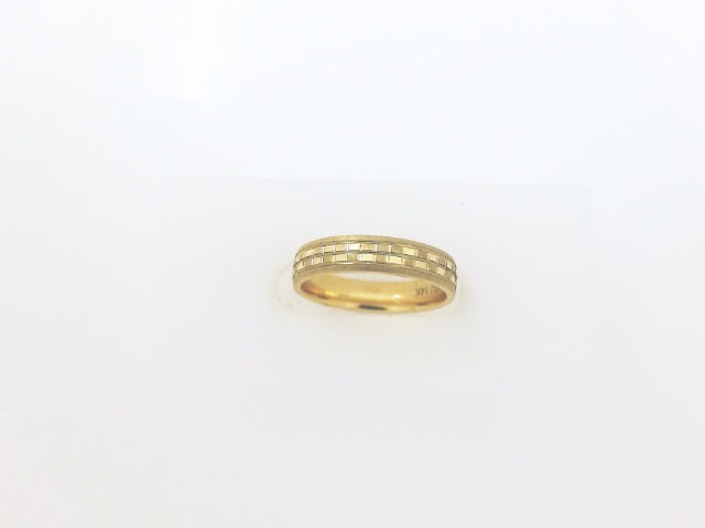 14k Yellow Gold Men's Wedding Ring 3.6g