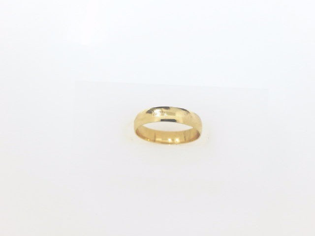 14k Yellow Gold Men's Wedding Ring 1.9g