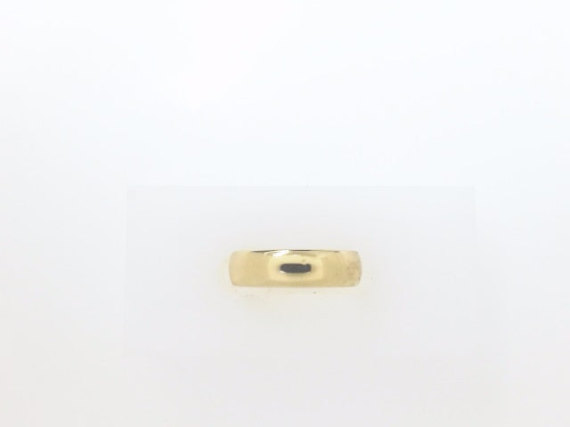 14k Yellow Gold Men's Wedding Ring 4g