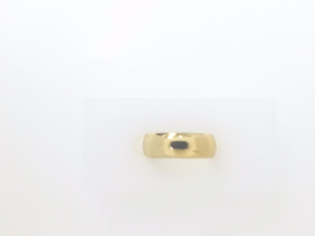 14k Yellow Gold Men's Wedding Ring 4.7g