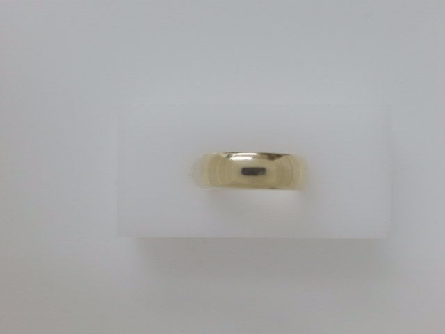 14k Yellow Gold Men's Wedding Ring 4.9g