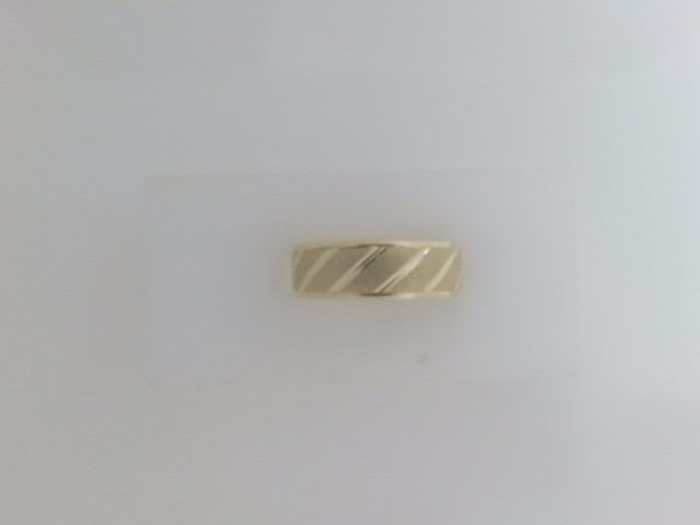 14k Yellow Gold Men's Wedding Ring 3.5g