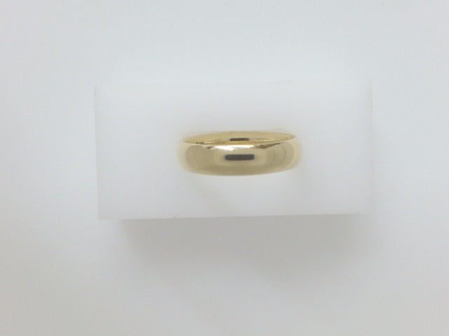 14k Yellow Gold Men's Wedding Ring 2.4g