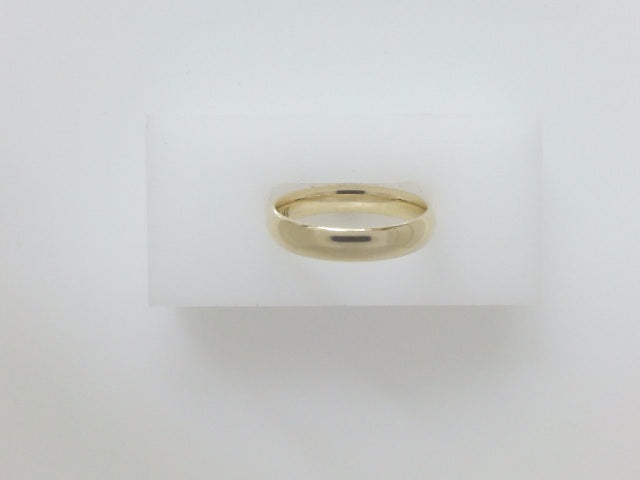 14k Yellow Gold Men's Wedding Ring 1.9g