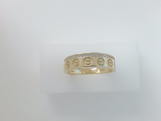 14k Yellow Gold Men's Wedding Ring 4.4g