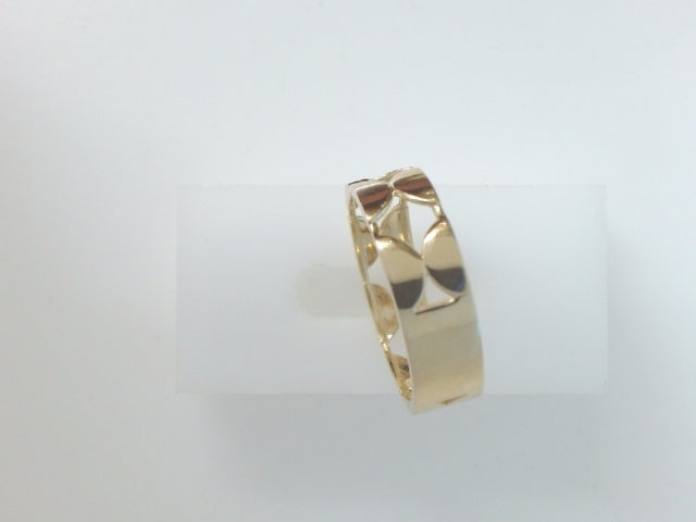 14k Yellow Gold Men's Wedding Ring 4.9g