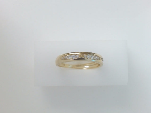 14k Yellow Gold Men's Wedding Ring 3.7g