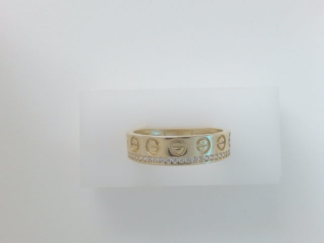 14k Yellow Gold Men's Wedding Ring 4.3g