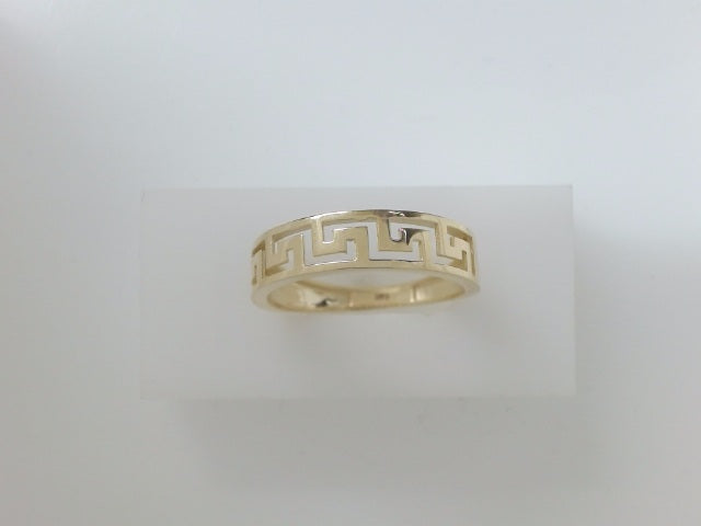 14k Yellow Gold Men's Wedding Ring 3.5g