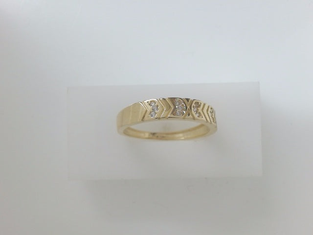 14k Yellow Gold Men's Wedding Ring 3.6g