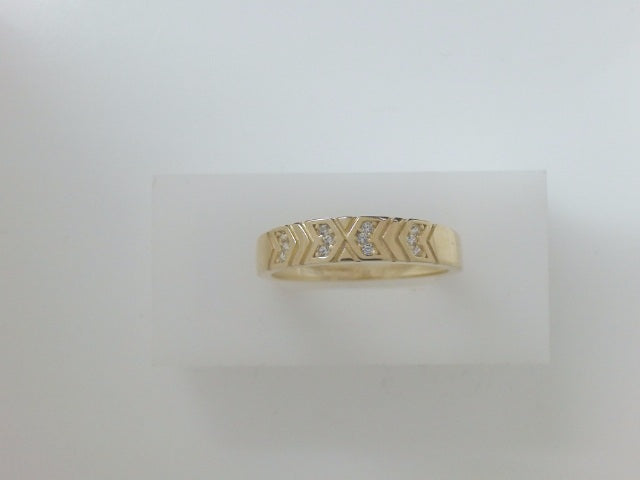 14k Yellow Gold Men's Wedding Ring 3.6g