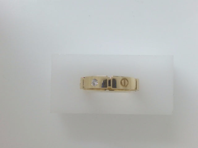 14k Yellow Gold Men's Wedding Ring 4.6g