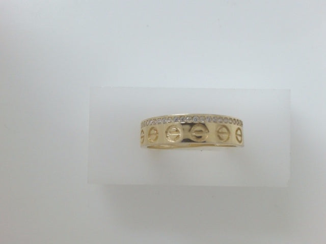 14k Yellow Gold Men's Wedding Ring 4.3g