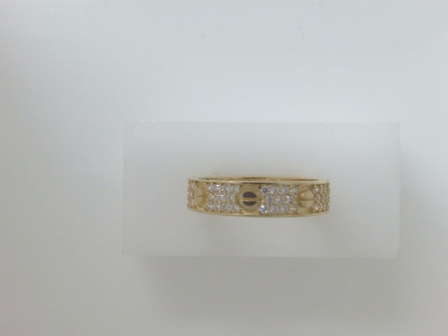 14k Yellow Gold Men's Wedding Ring 4.9g
