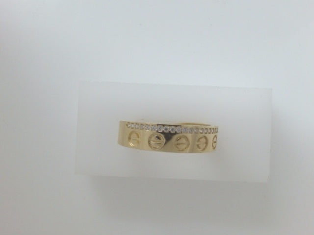 14k Yellow Gold Men's Wedding Ring 4.3g