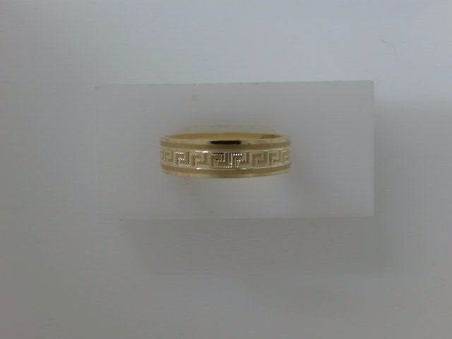 14k Yellow Gold Men's Wedding Ring 3.8g