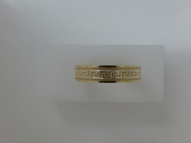 14k Yellow Gold Men's Wedding Ring 4.4g