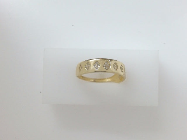 14k Yellow Gold Men's Wedding Ring 2.1g