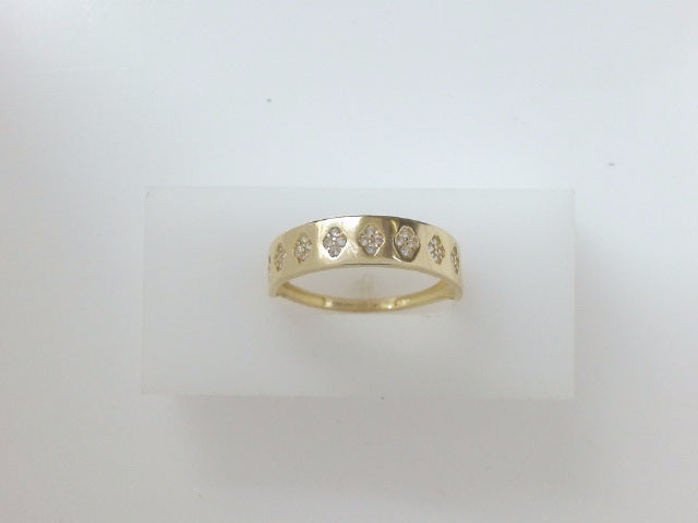 14k Yellow Gold Men's Wedding Ring 1.9g