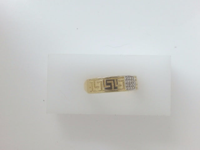 14k Yellow Gold Men's Wedding Ring 2.1g