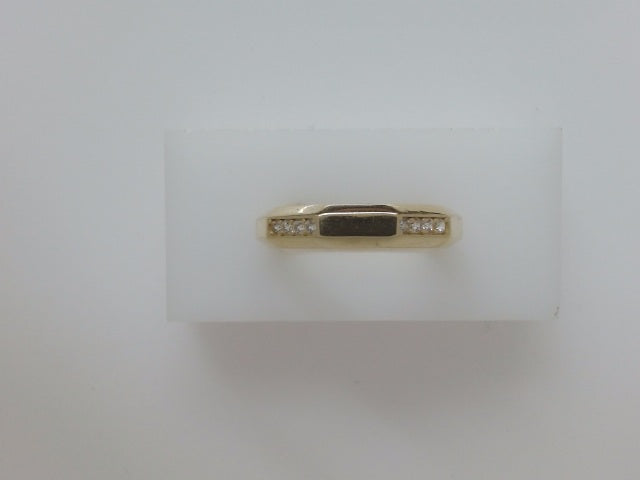 14k Yellow Gold Men's Wedding Ring 3.5g