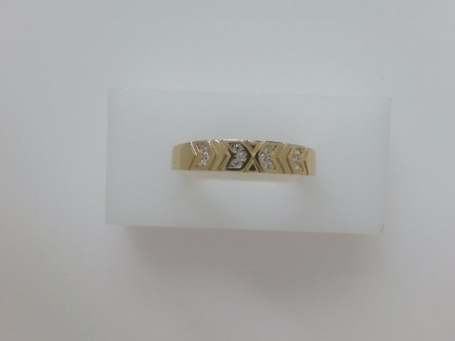 14k Yellow Gold Men's Wedding Ring 3.3g