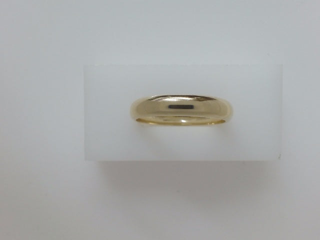 14k Yellow Gold Men's Wedding Ring 3.1g