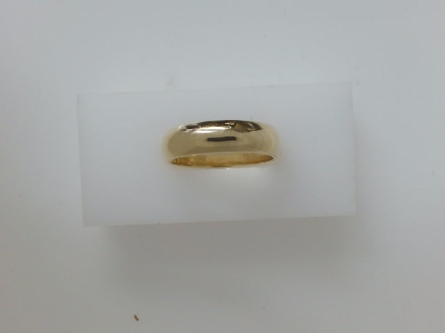 14k Yellow Gold Men's Wedding Ring 6g