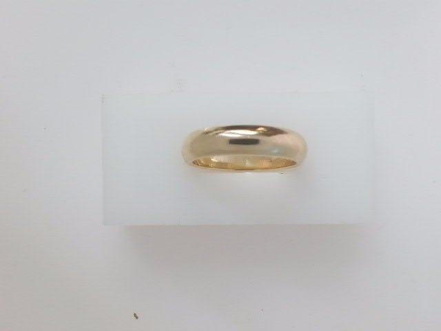 14k Yellow Gold Men's Wedding Ring 7g
