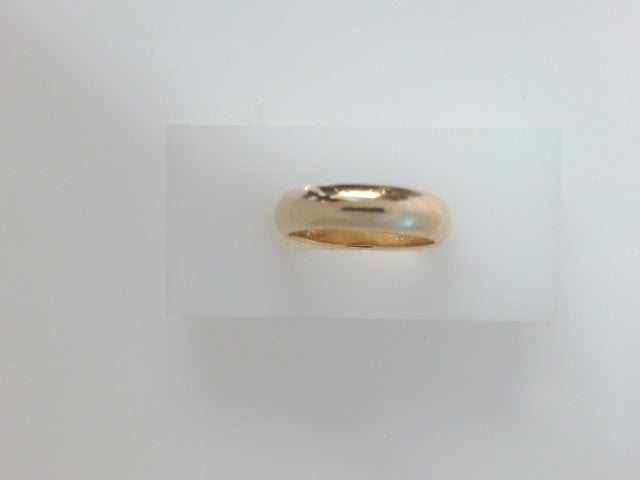 14k Yellow Gold Men's Wedding Ring 6.8g
