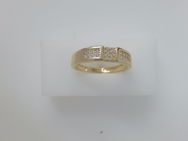 14k Yellow Gold Men's Wedding Ring 3.6g