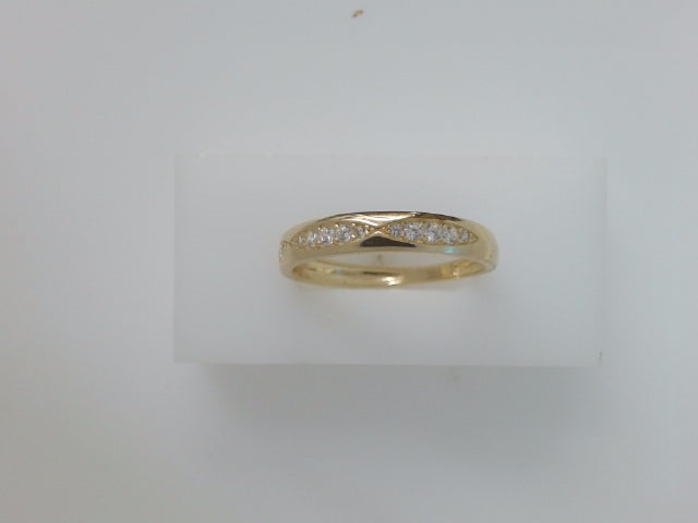 14k Yellow Gold Men's Wedding Ring 3.4g