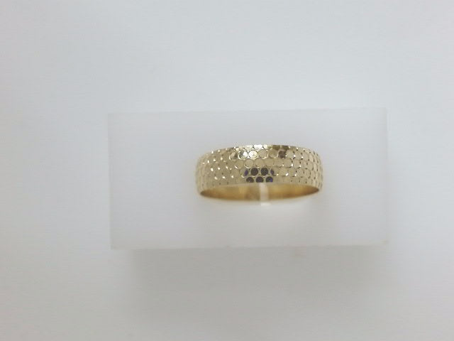 14k Yellow Gold Men's Wedding Ring 3.4g