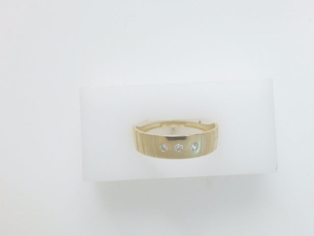 14k Yellow Gold Men's Wedding Ring 1.8g