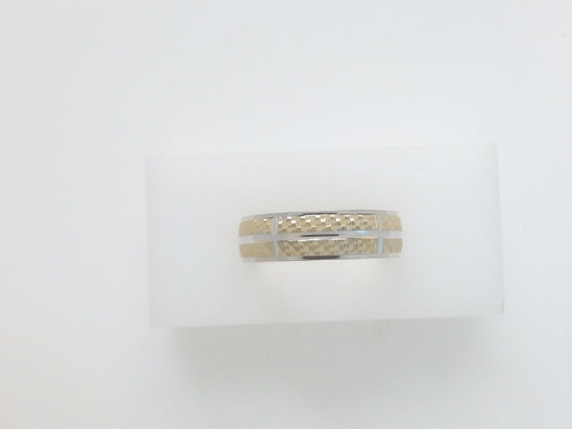 14k Yellow Gold Men's Wedding Ring 3.5g