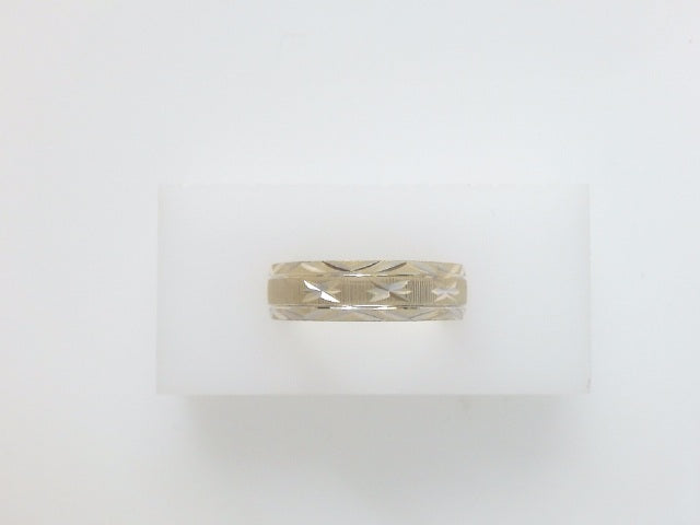 14k Yellow Gold Men's Wedding Ring 3.5g